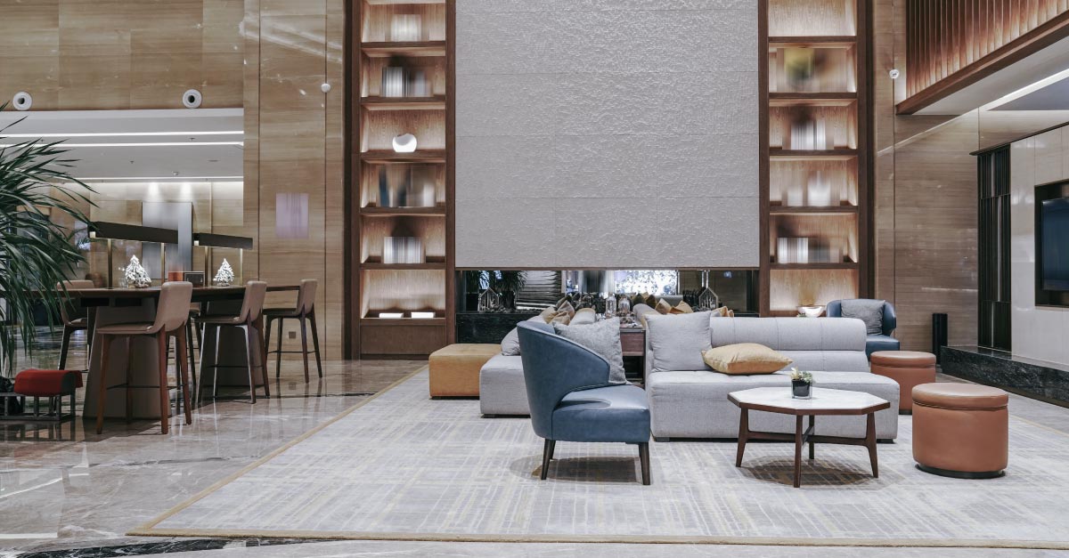 hotel lobby